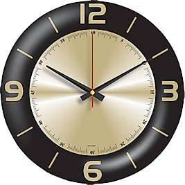 V30-528-DAM Bombe Cam Duvar Saati