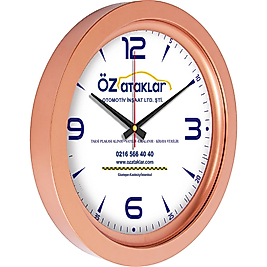 V30-741-B Metalize Duvar Saati