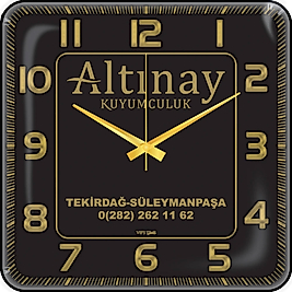 V30-531-AV Bombe Cam Duvar Saati