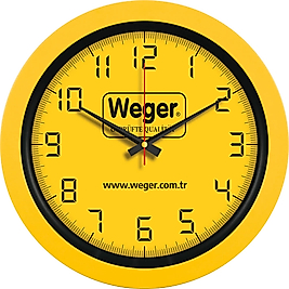 V30-346-SR Plastik Duvar Saati