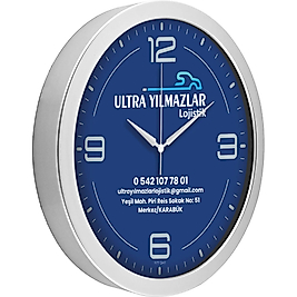 V30-575-G Metalize Duvar Saati