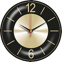 V30-529-SAM Bombe Cam Duvar Saati