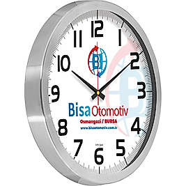 V30-970-B Alüminyum Duvar Saati