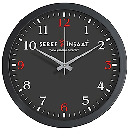 V30-333-S Plastik Duvar Saati